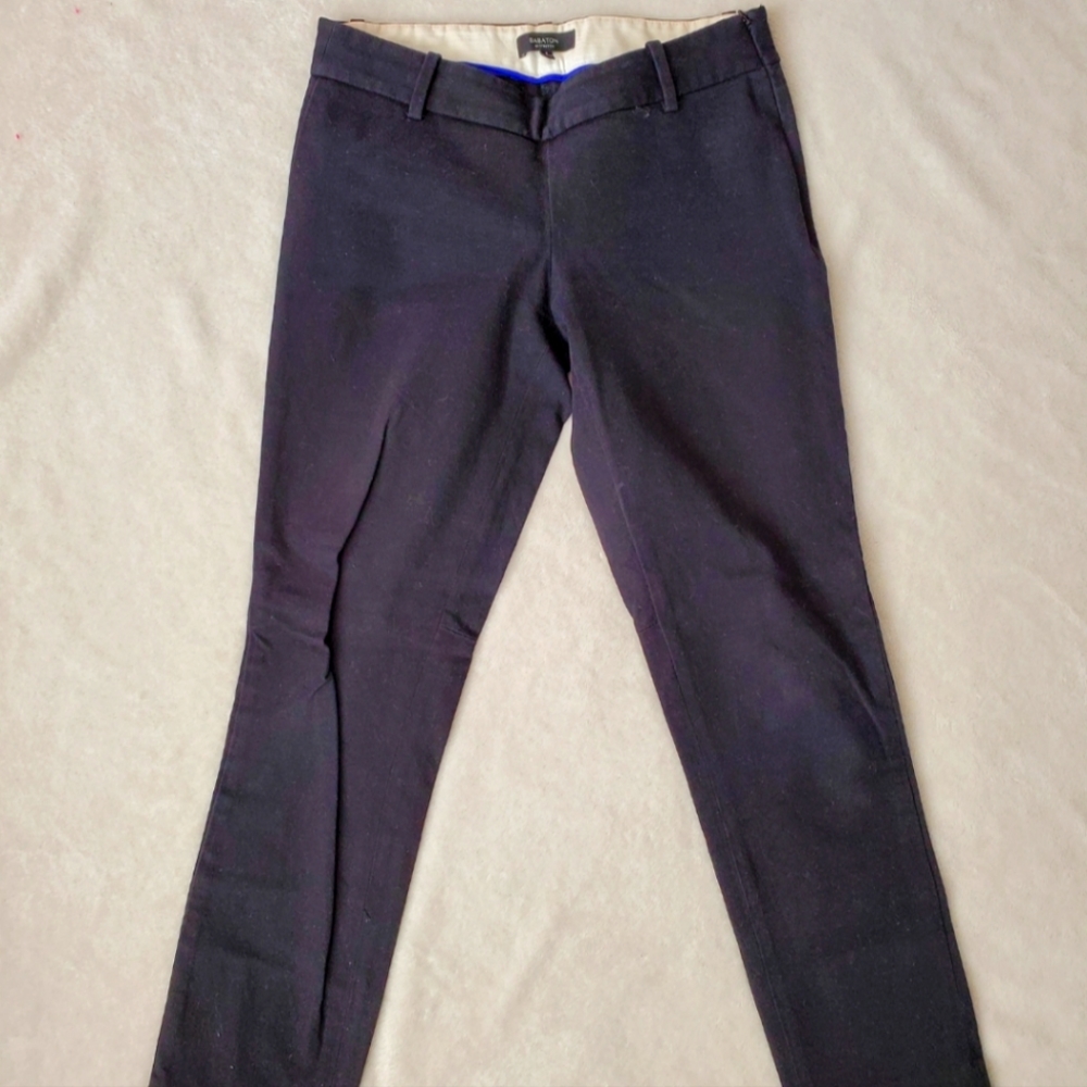 Babaton Aritzia Bi Stretch Black Capri Dress Pants, Size 0